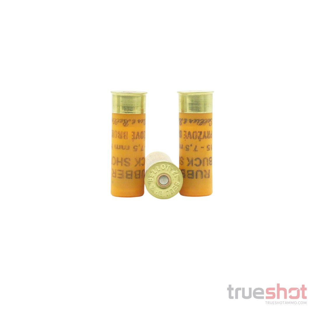 Sellier & Bellot - 12 Gauge - Rubber Buck Shot