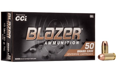 CCI - Blazer - 40 S&W - 180 Grain - FMJ