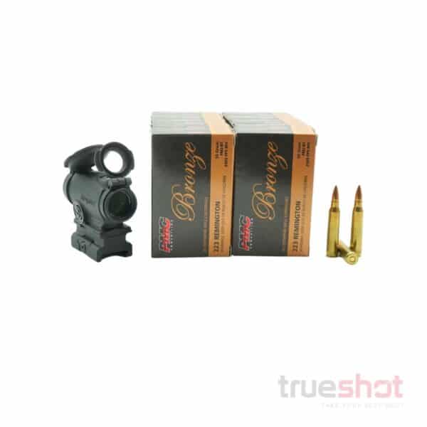 BUNDLE DEAL: Aimpoint Duty RDS Red Dot Rifle Sight and 200 Rounds of Ammo