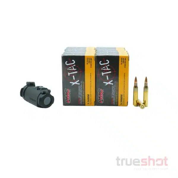 BUNDLE DEAL: Aimpoint Micro T-2 Red Dot Sight and 200 Rounds of Ammo