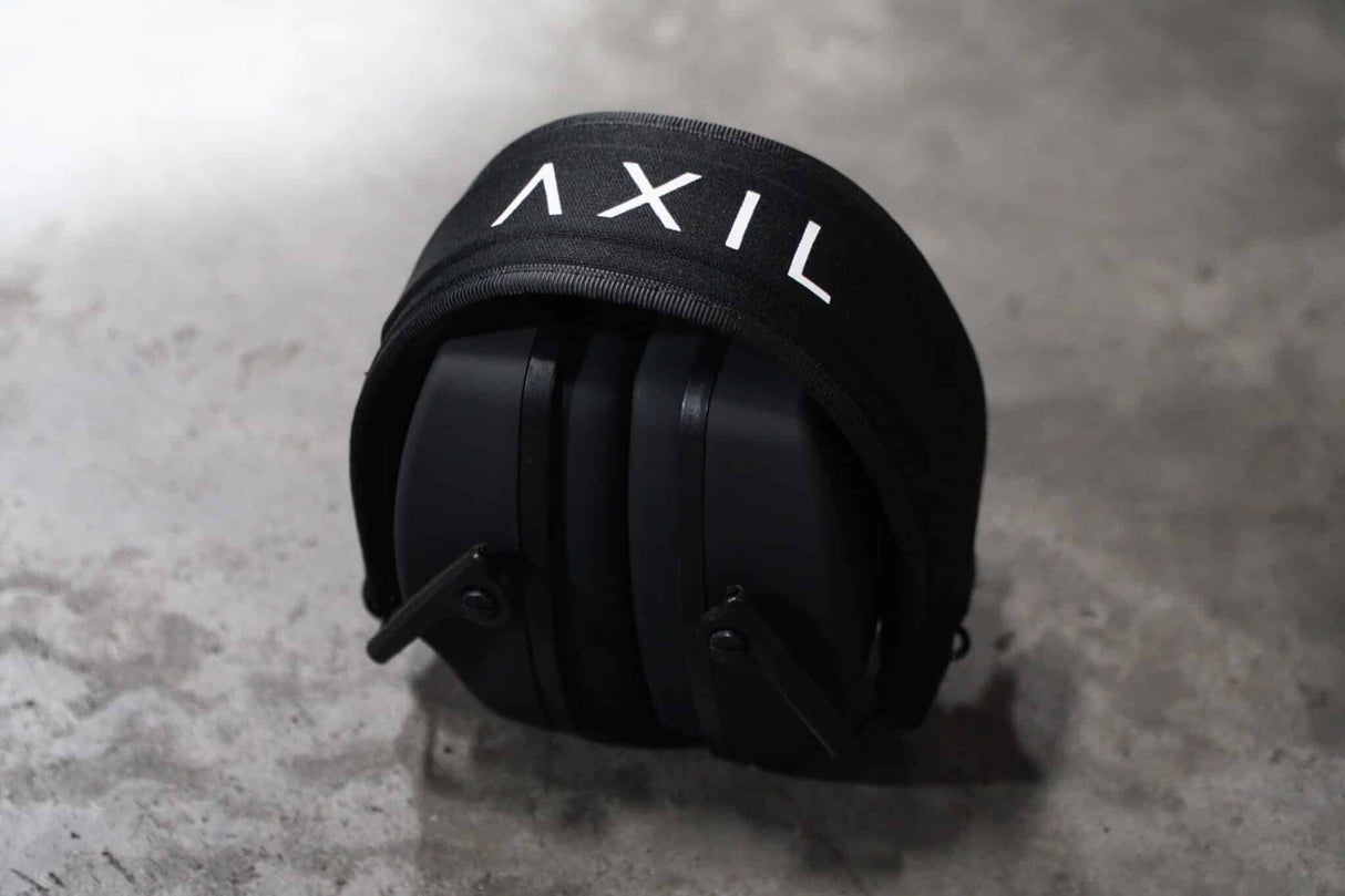 AXIL-TRACKR-Passive-Earmuff-Black