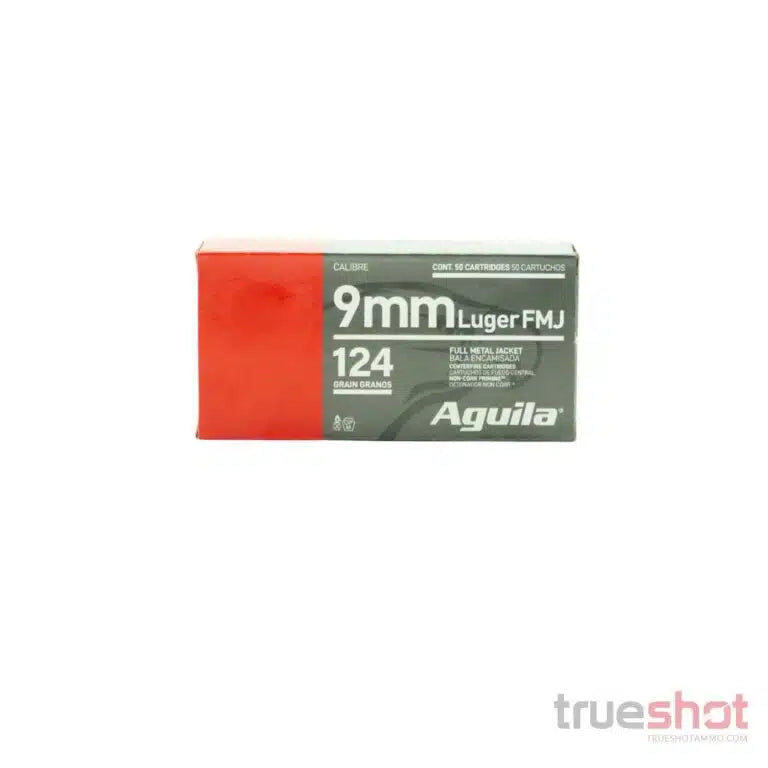 Aguila – 9mm – 124 Grain – FMJ
