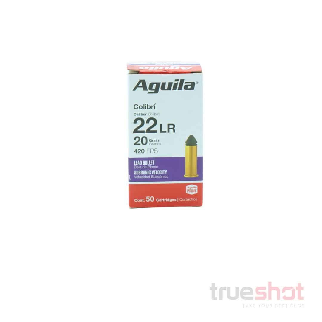 AGUILA - COLIBRI - 22 LONG RIFLE - 20 GRAIN - LB