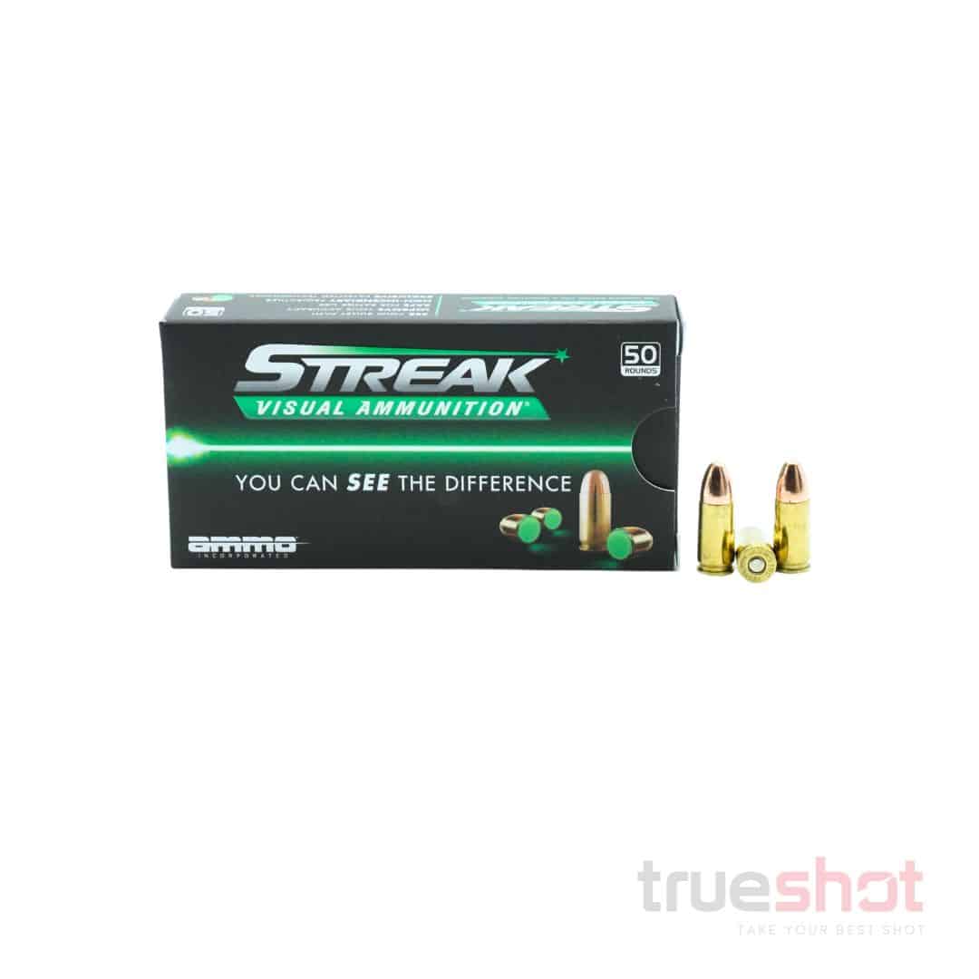 Ammo Inc. - Streak Green - 9mm - 115 Grain - TMC