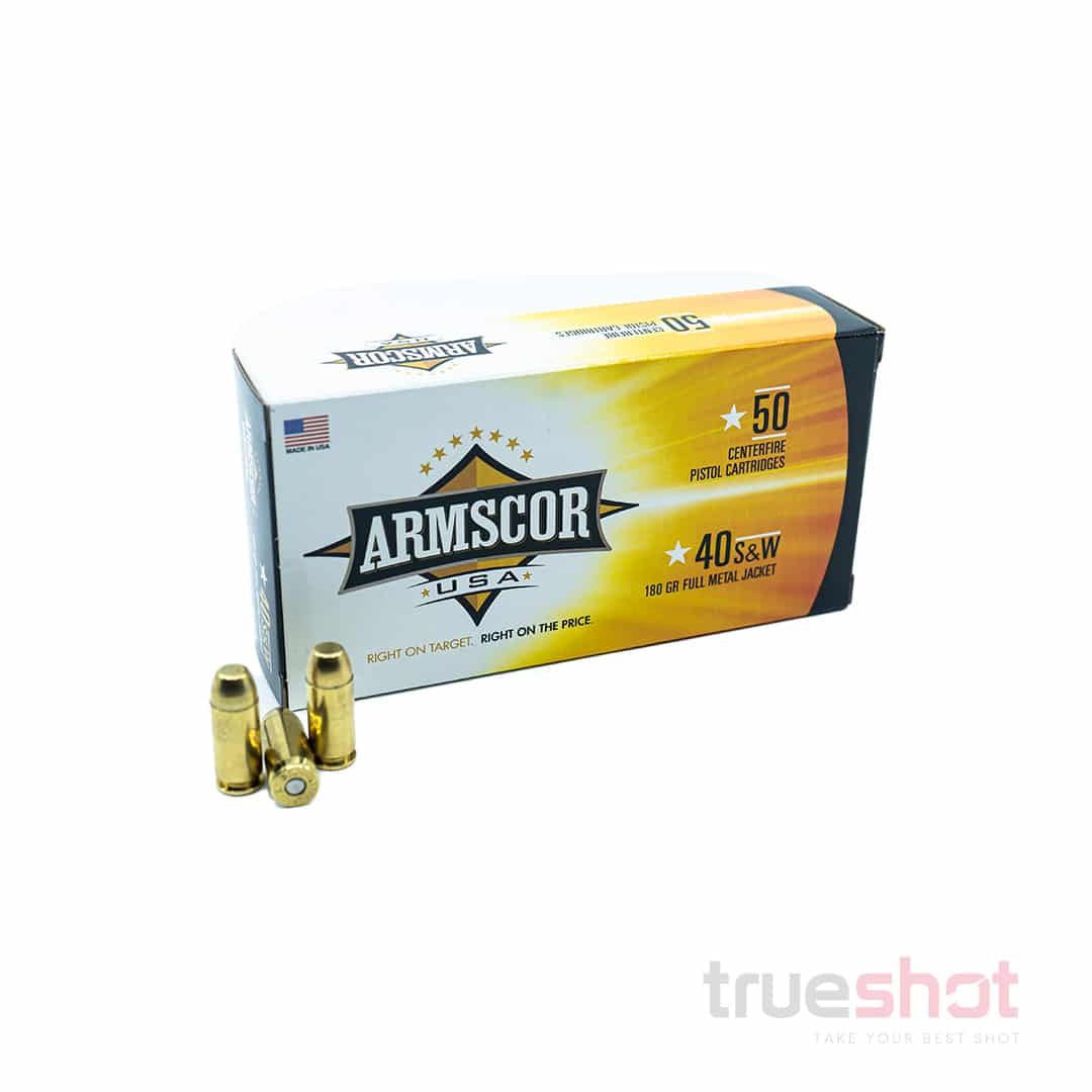 Armscor 40 S&W, 180 Grain, FMJ