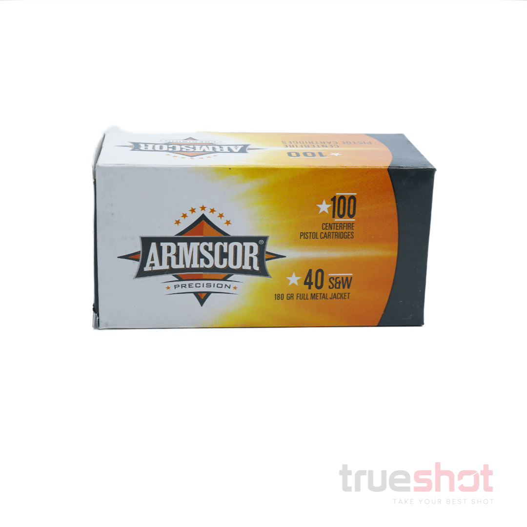 Armscor - 40 S&W - 180 Grain - FMJ - 100Rounds