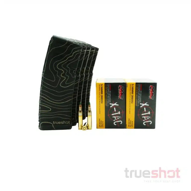 BUNDLE DEAL: 5 True Shot x Magpul PMAG 30 M2 and 200 Rounds of Ammo