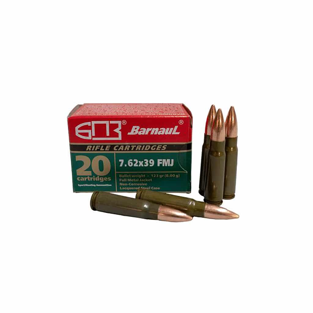 Barnaul Ammunition - 7.62x39 - 123 Grain - FMJ