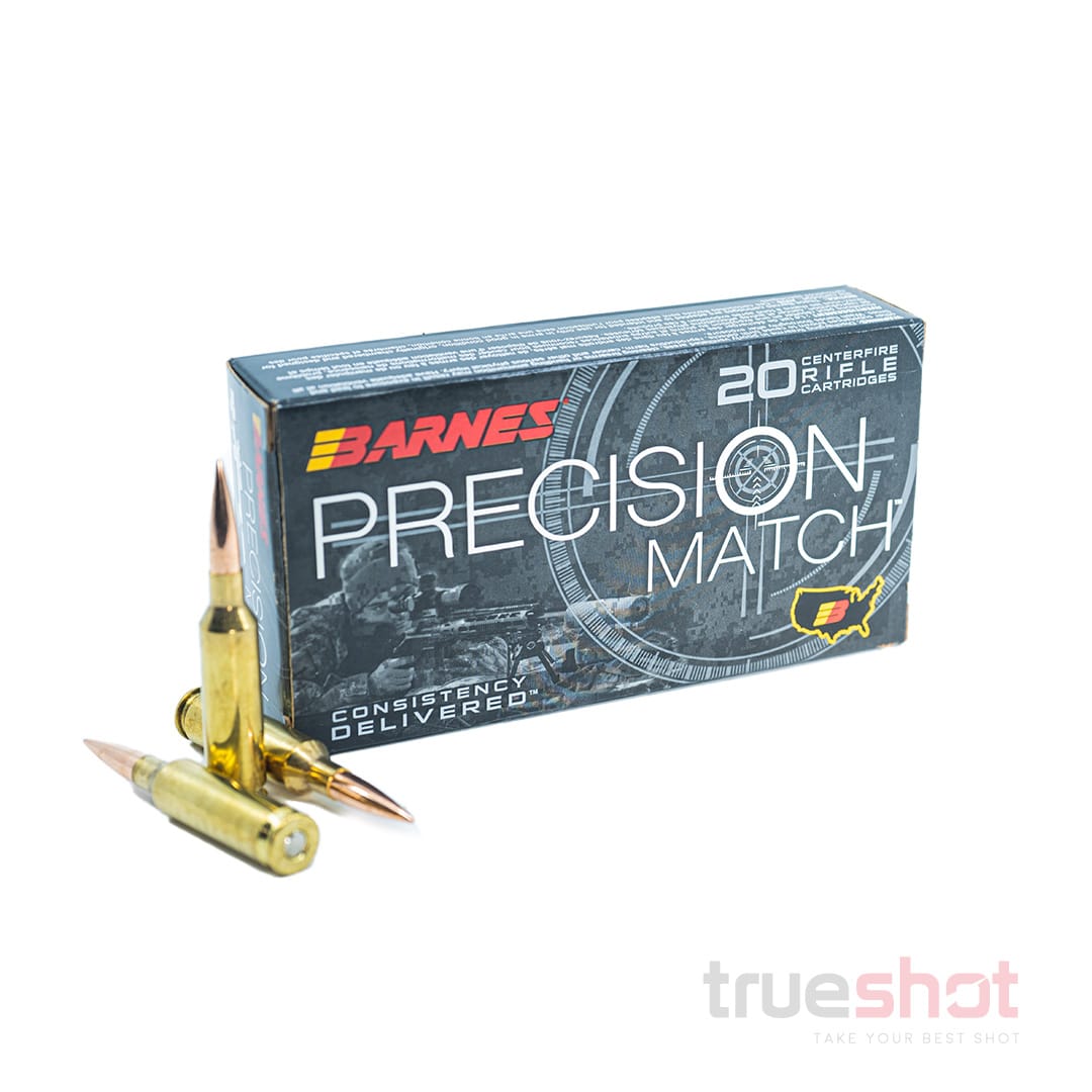 Barnes Precision Match 6mm Creedmoor, 112 Grain, Match Burner OTM-BT