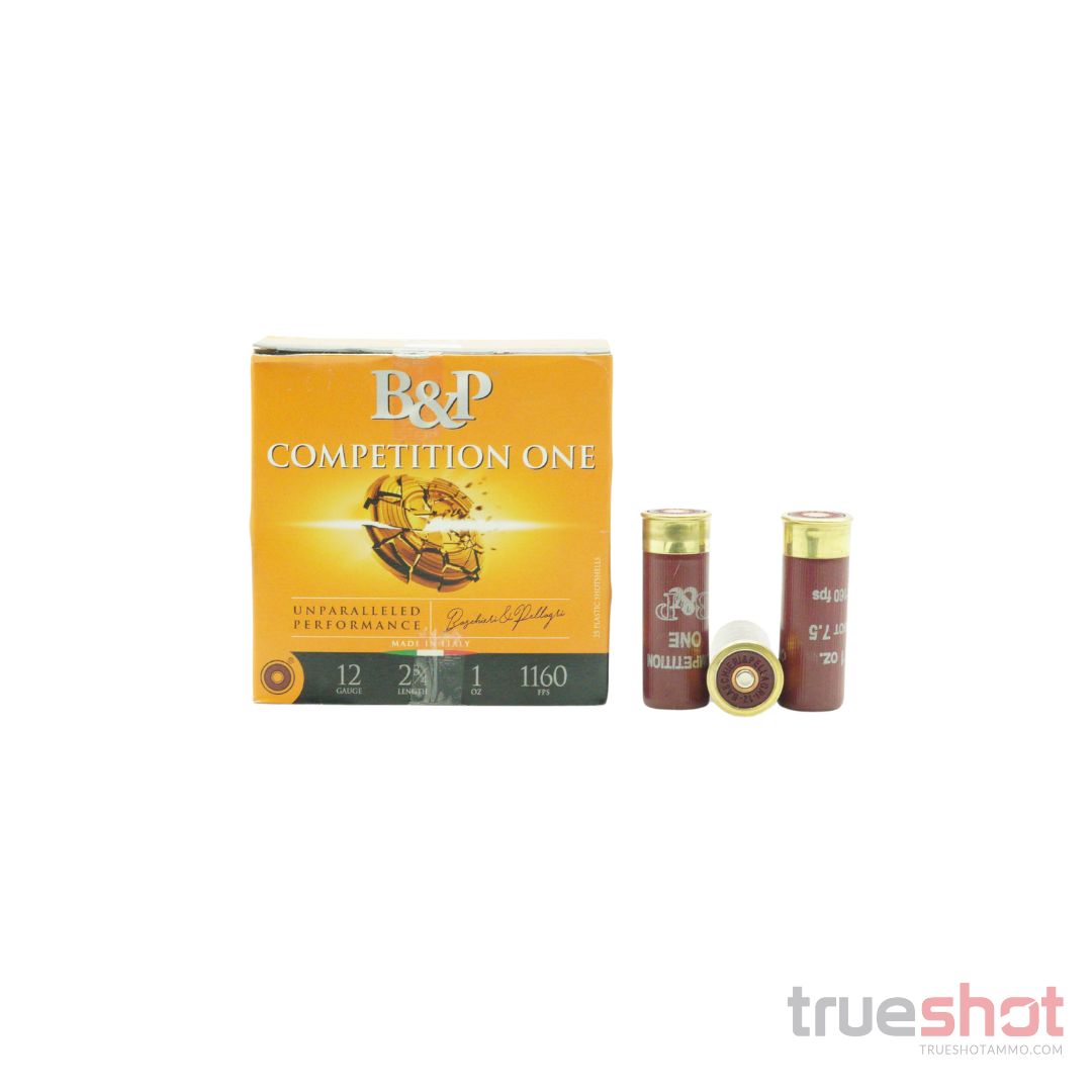 Baschieri & Pellagri (B&P) - Competition One - 12 Gauge - #7.5 Shot - 3.0" - 1 oz. - 1160 FPS