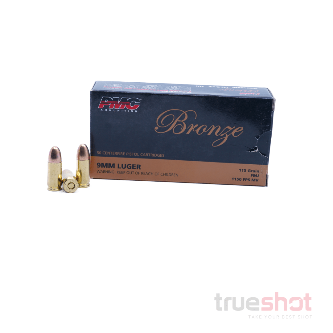 PMC - Bronze - 9mm - 115 Grain - FMJ - Battle Pack
