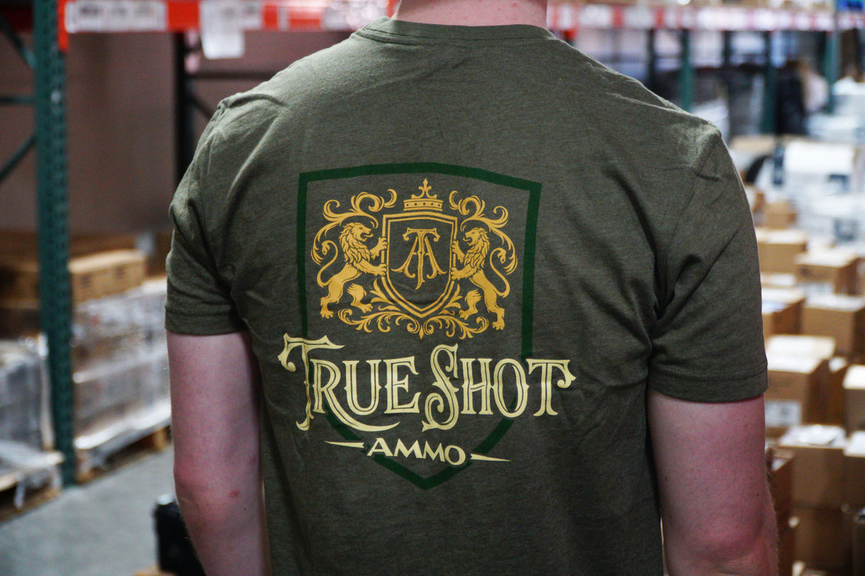 True Shot - Crest Shirt - Military Green