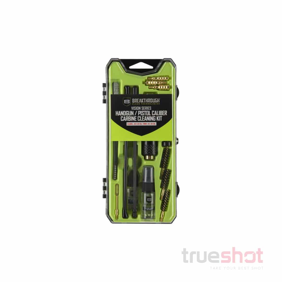 Breakthrough Clean Technologies - Vision Series - Handgun Cleaning Kit - 9mm/357/38/40/44/45