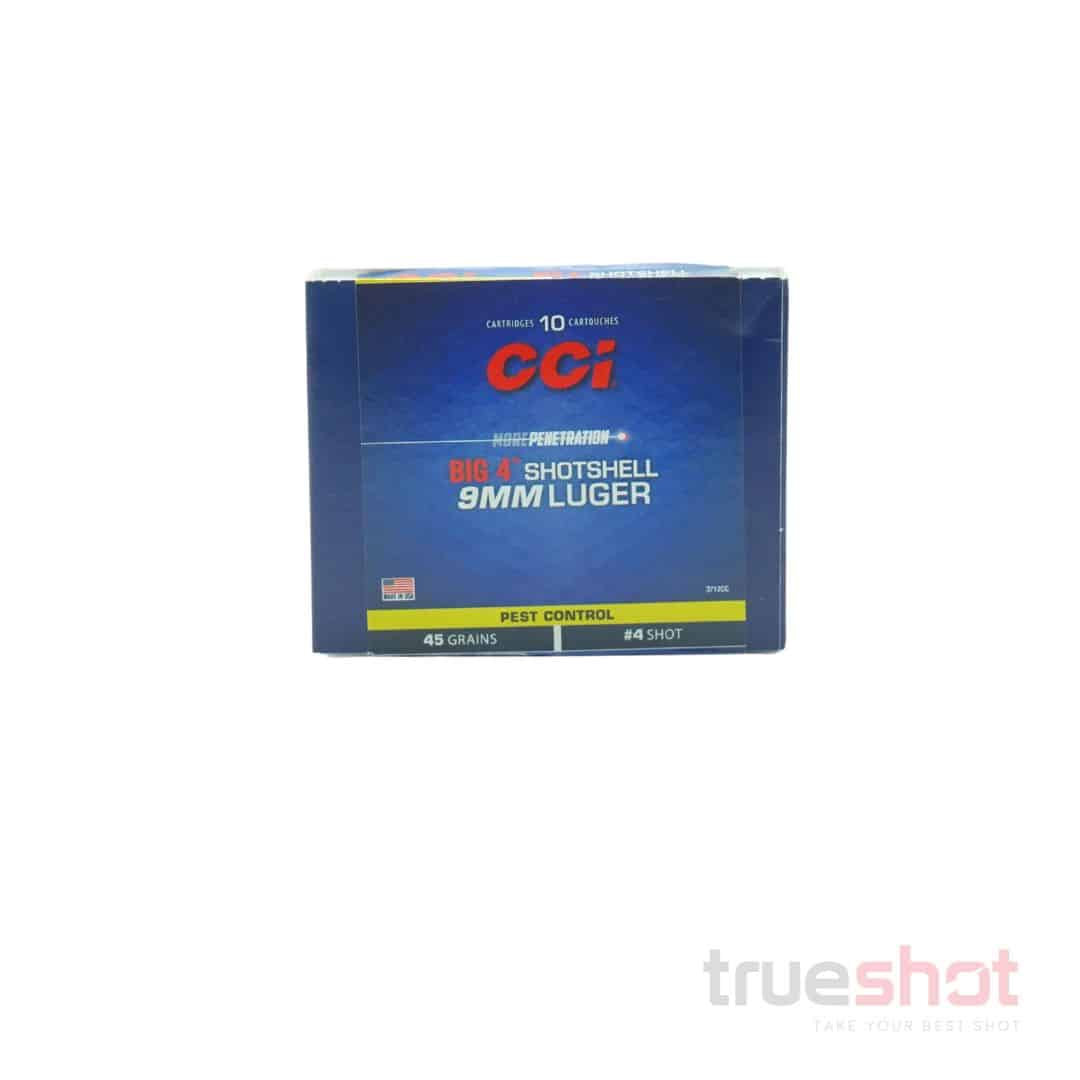 CCI - Big 4 Pest Control - 9mm - 45 Grain - #4 Shot