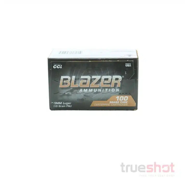 CCI – Blazer – 9mm – 115 Grain – FMJ – Bulk Pack