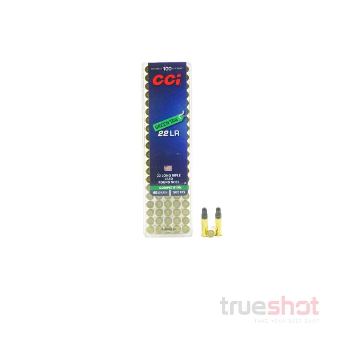 CCI - Green Tag - 22 Long Rifle - 40 Grain - LRN