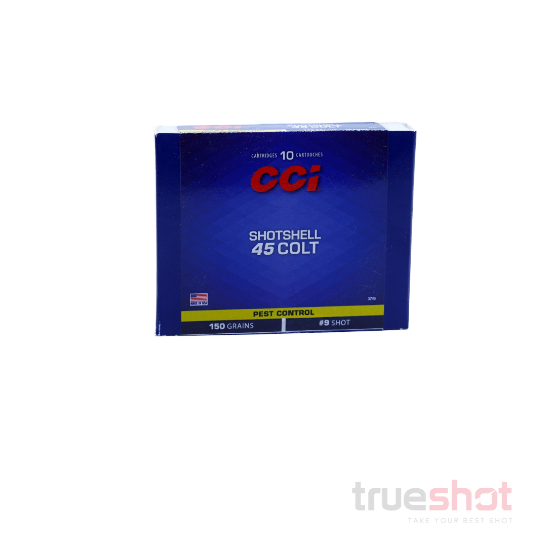 CCI - Pest Control - 45 Colt - 150 Grain - #9 Shot - Aluminum