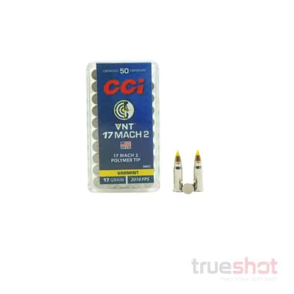 CCI - VNT - 17 Mach 2 - 17 Grain - Poly Tip