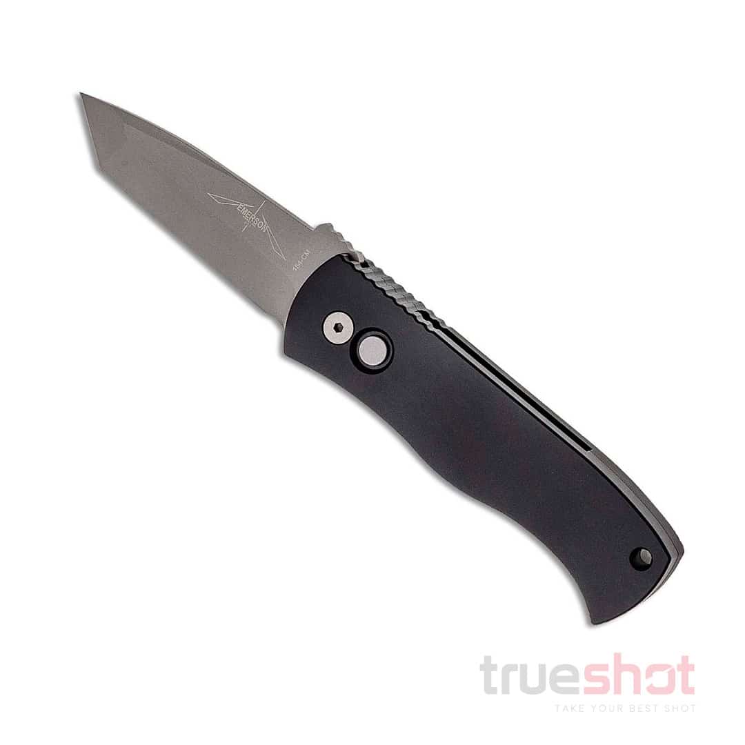 Pro-Tech Emerson AUTO, Tanto Style, Black, CQC-7