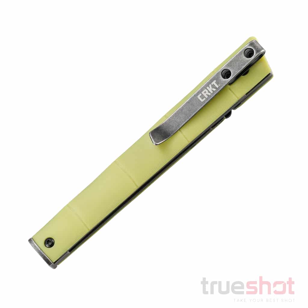 CRKT - CEO Bamboo - Yellow - GRN - 8Cr13MoV - 3.10"