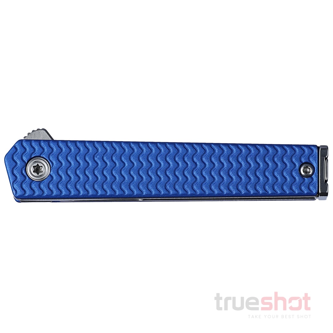CRKT - CEO Microflipper - Blue - Aluminum - Sandvik 12C27 - 2.36"