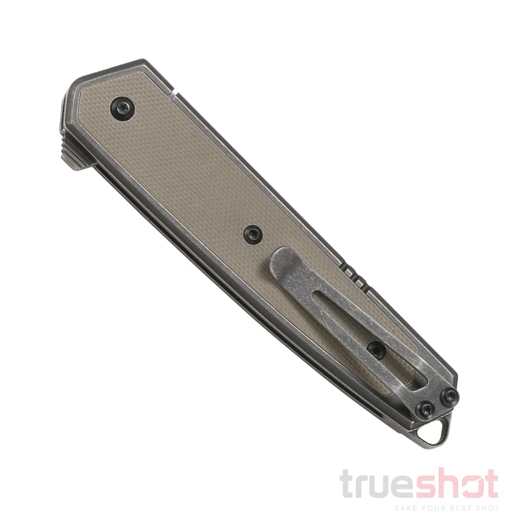 CRKT - Cinco - Brown - G-10 - D2 - 2.875"