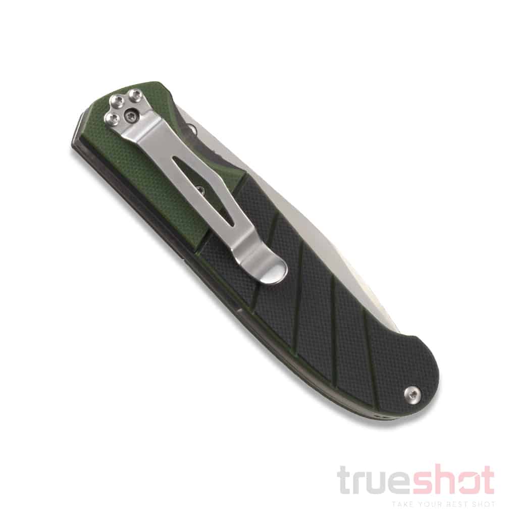 CRKT - Ignitor - Black/Green - G-10 - Stainless Steel - 3.38"