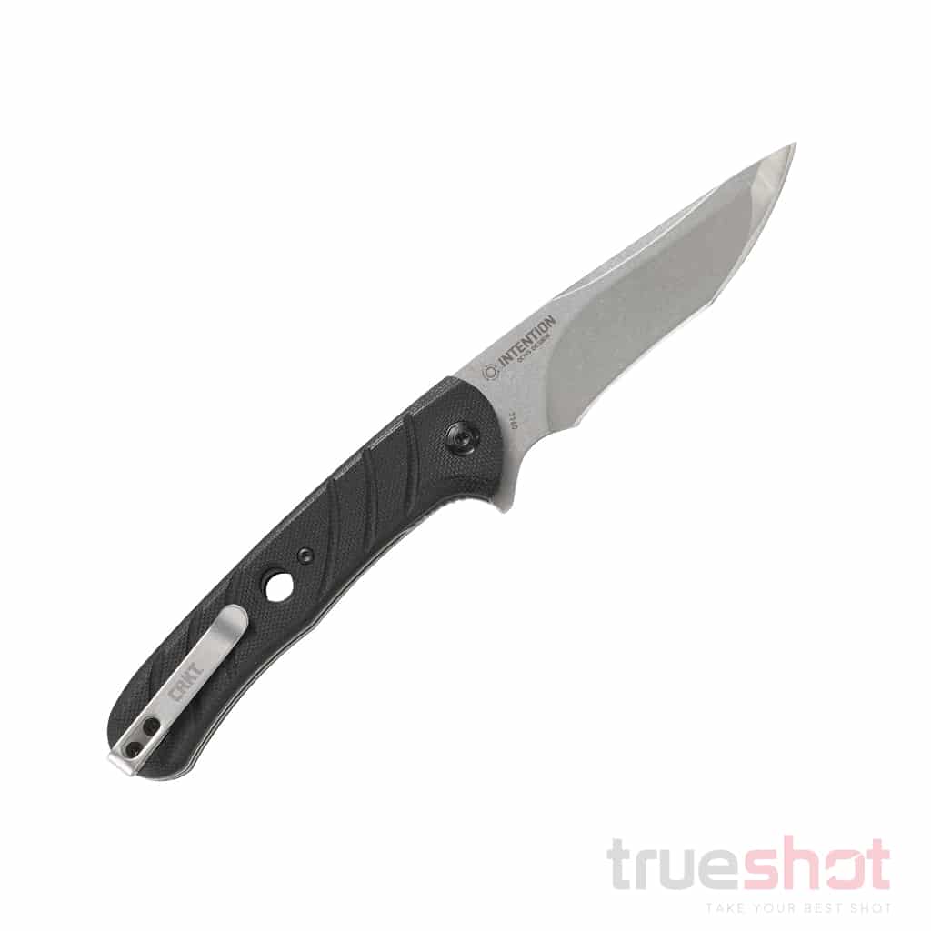 CRKT - Intention - Black - G-10 - 8Cr13MoV - 3.50"
