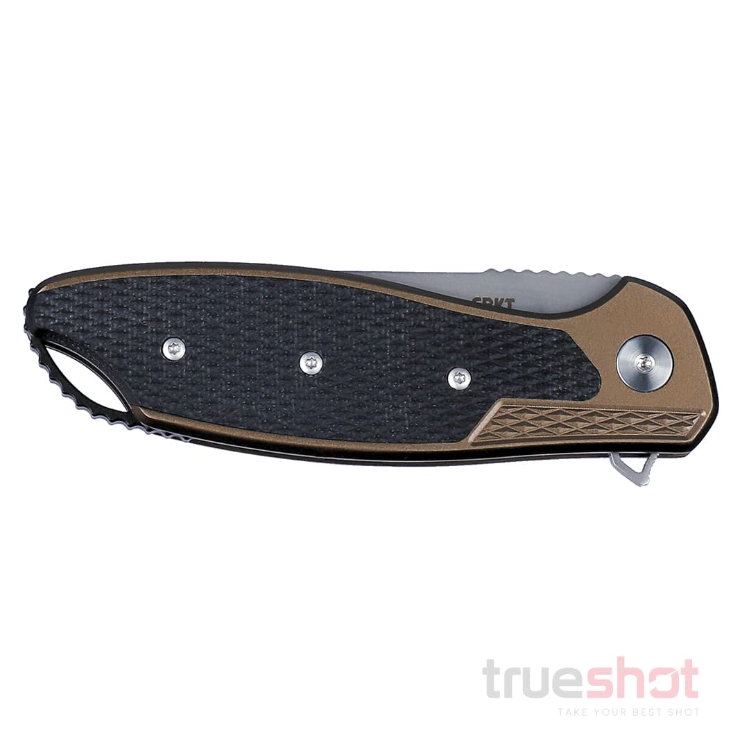 CRKT - Jake - OD Green - G-10/Aluminum - 12C27 - 3.32"