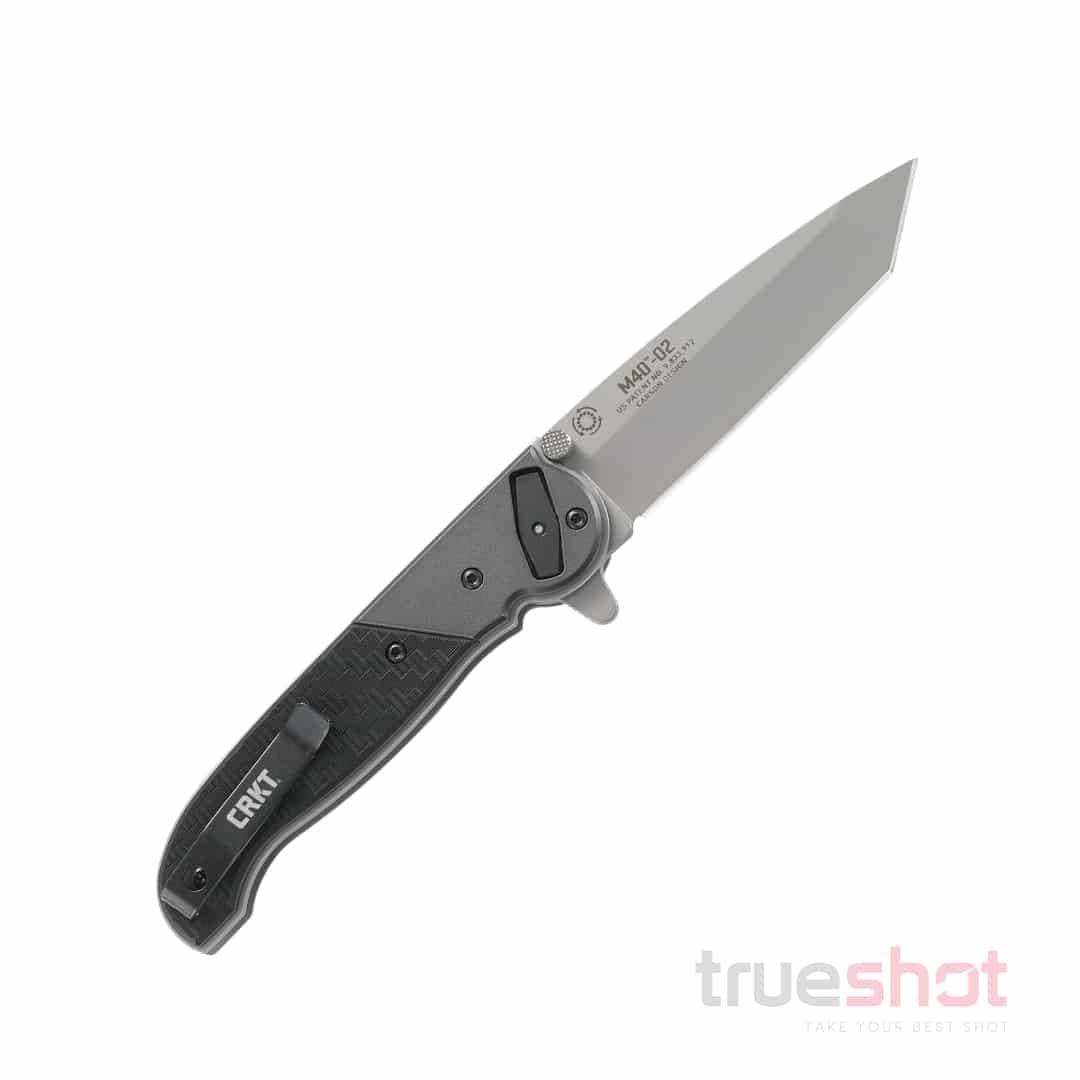 CRKT - M40-02 Tanto Dead Bolt Lock - Black - GRN - 4116 - 3.00"