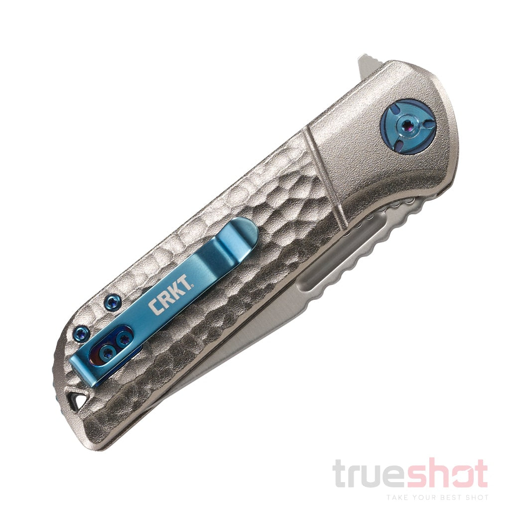 CRKT - Mah Lanny - Gray - Steel - 8Cr13MoV - 3.18"