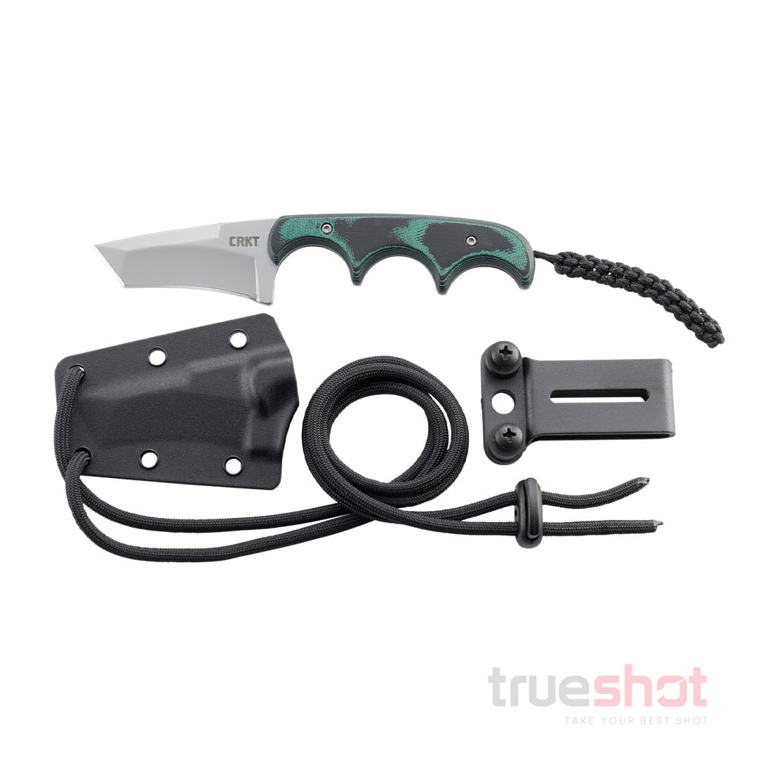 CRKT Folts Minimalist Tanto Green, G-10 Stainless Steel
