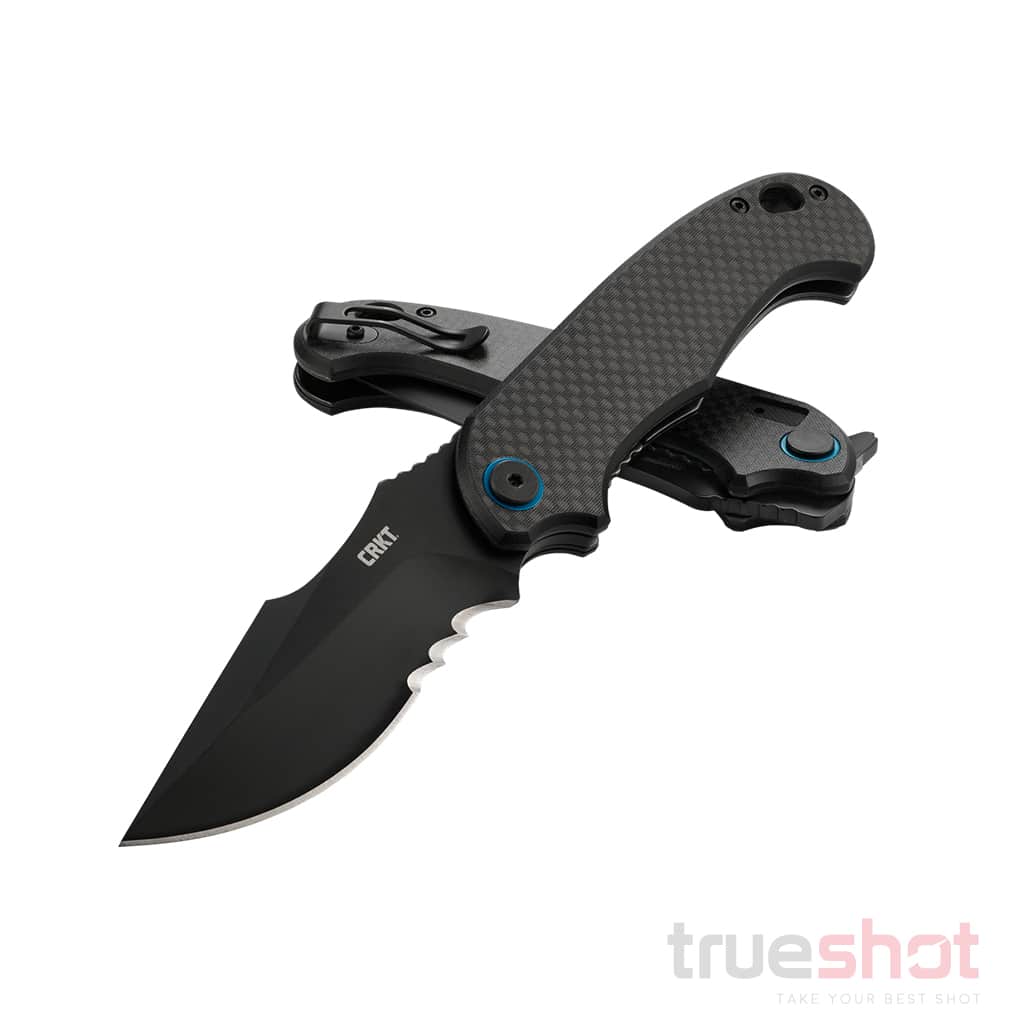 CRKT - PSD Serrated - Black G-10/Carbon Fiber - 4116 - 3.63"
