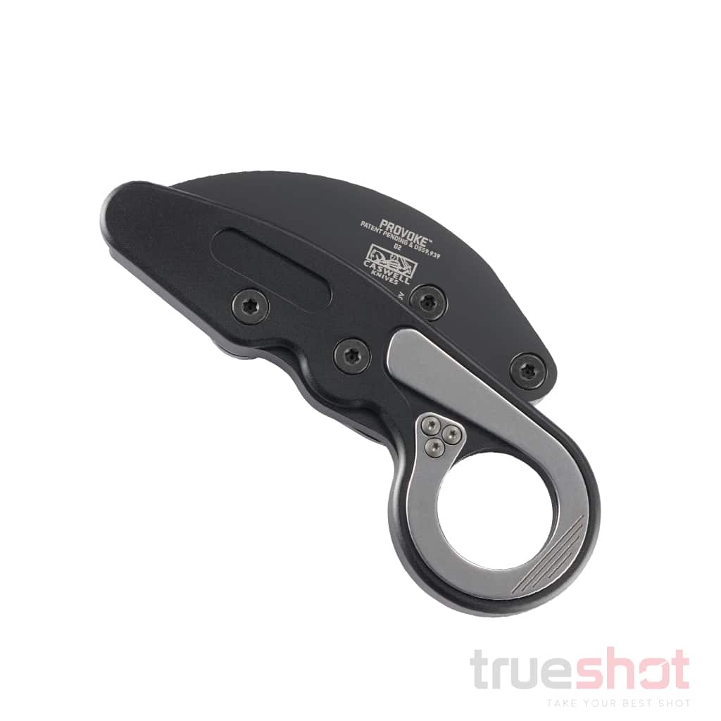 CRKT - Provoke Serrated - Black - Aluminum - D2 - 2.41"