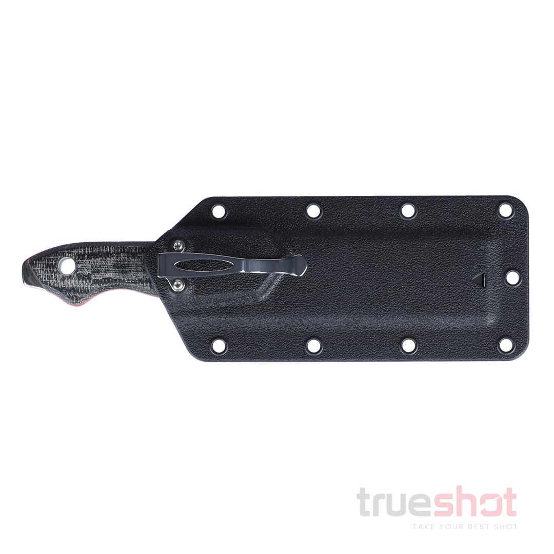 CRKT - Razel - Black/Red - Resin Fiber - D2 - 2.97"