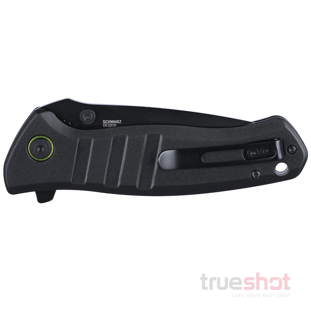 CRKT - Schwarz Dextro - Black - Aluminum - D2 - 3.18"