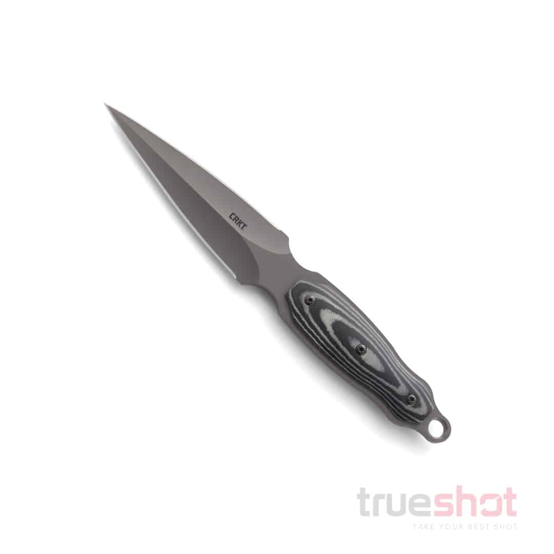 CRKT - Lerch Shrill - Gray - Micarta - 8Cr13MoV - 4.77"