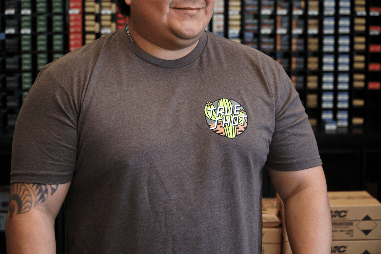 True Shot - Earth Cactus - T-Shirt