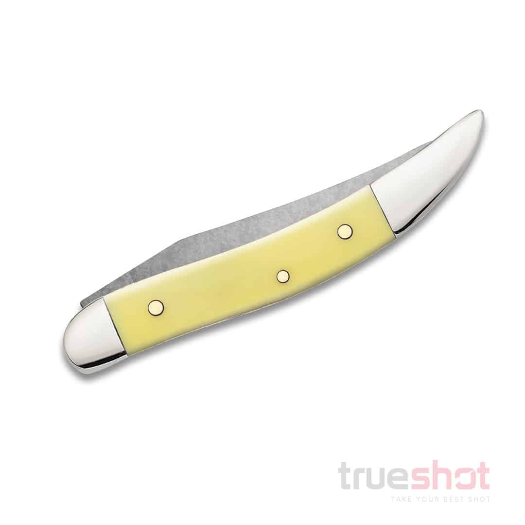 Case - Texas Toothpick - 2.25" - Yellow Synthetic - Polymer - (310096 CV) 00091