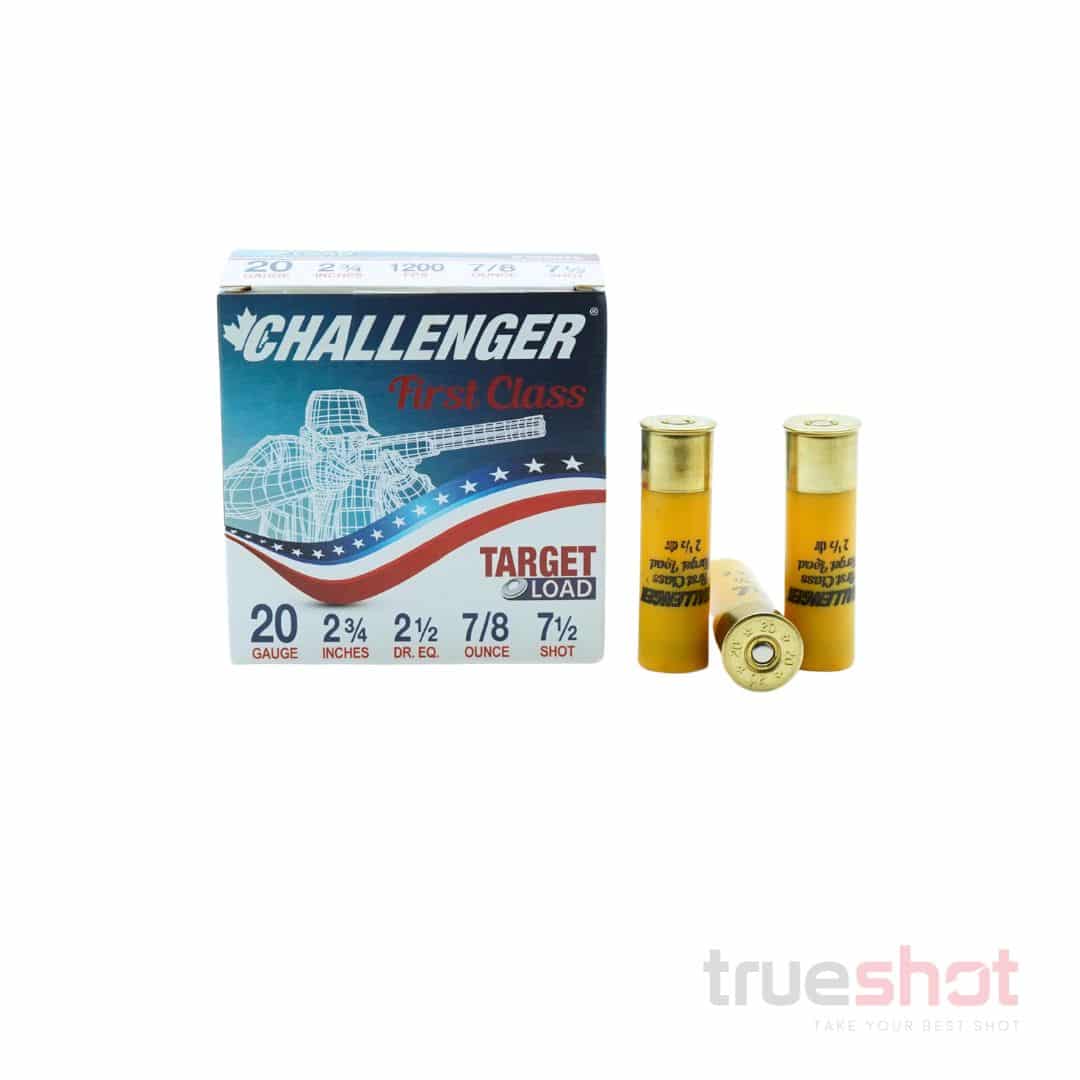 Challenger - First Class Target - 20 Gauge - #7.5 Shot - 2.75" - 7/8 oz - 1200 FPS