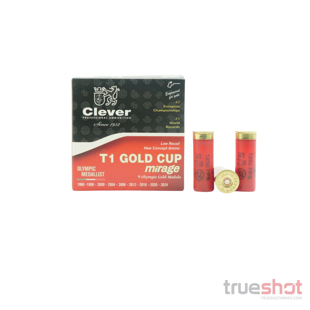 Clever - T1 Standard Target - 12 Gauge - #7.5 Shot - 2-3/4" - 1 oz. - 1250 FPS