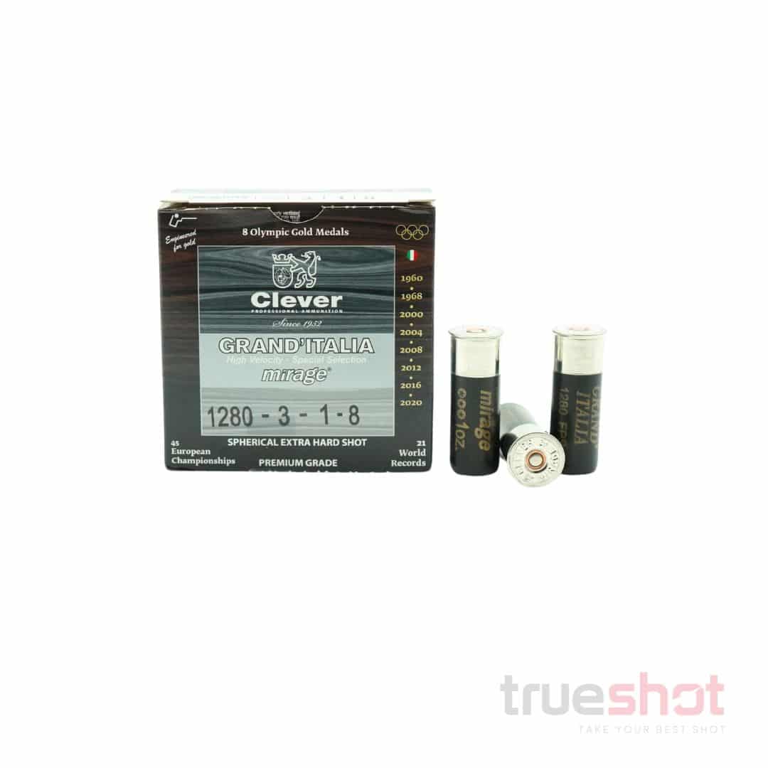 Clever - T3 Mirage Grand Italia - 12 Gauge - #8 Shot - 2.75'' - 1 Oz. - 1280 FPS