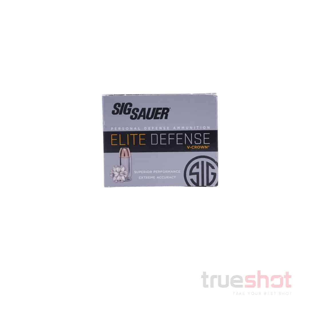 Sig Sauer - Elite Defense - 45 ACP - 185 Grain - V-Crown JHP