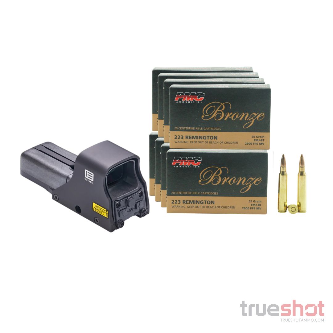 BUNDLE DEAL: Eotech 512 Holographic Rifle Sight and 200 Rounds of Ammo