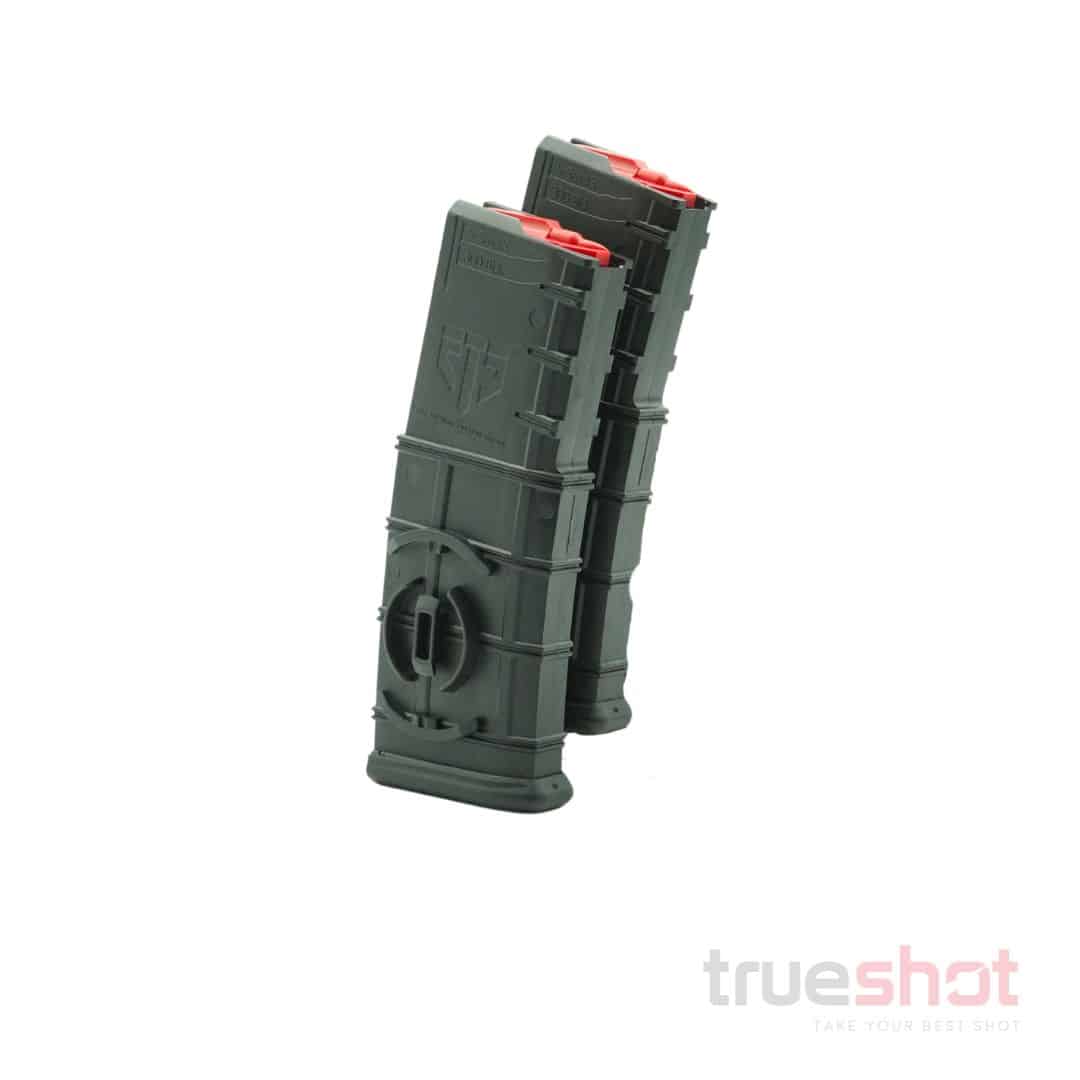 ETS - Gen 2 AR-15 - 223/5.56 - 30 Round - Black Glass Nylon Polymer Magazine - Coupled 2 Pack