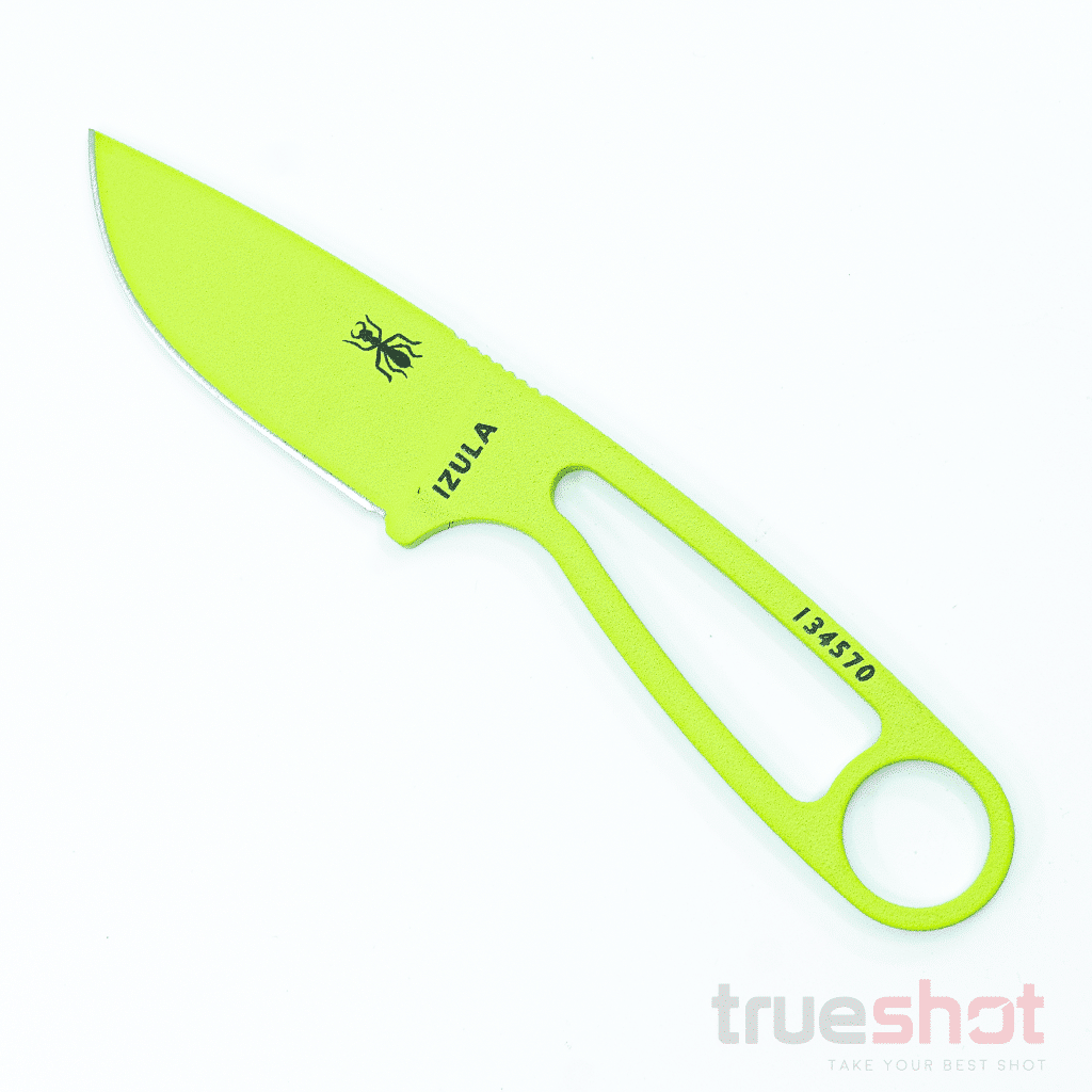 ESEE Knives - IZULA-VG-KIT - Venom Green - Neck Knife - 1095 - 2.8"