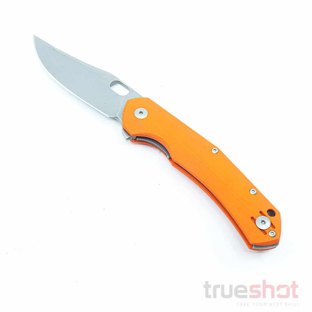 Giant Mouse ACE Jutland, Orange, 6-10 Stonewash, 3.3 Inch Blade Length