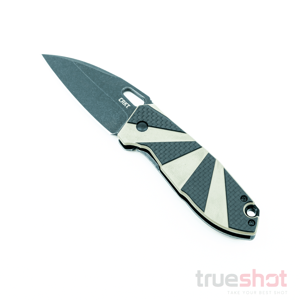 CRKT - Heron - Black Tan - G-10 Carbon Fiber Stainless Steel - Stainless Steel - 2.75"