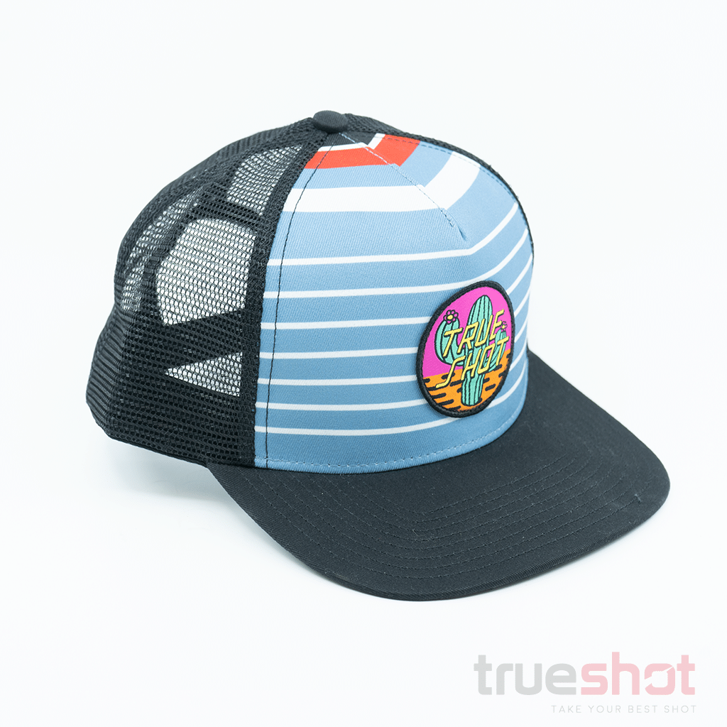 True Shot - Cactus Patch - Blue/Grey - Trucker Hat
