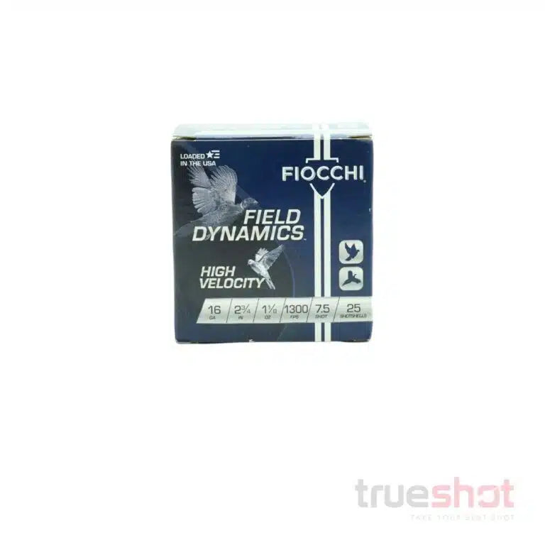 Fiocchi - Field Dynamics - 16 Gauge - #7.5 Shot - 2.75" - 1-1/8 oz. - 1300 FPS